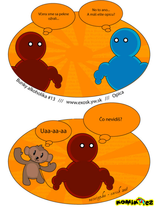 Bunky alkoholika - komix