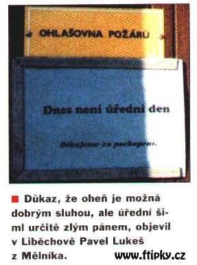 Zákeřná ohlašovna požáru