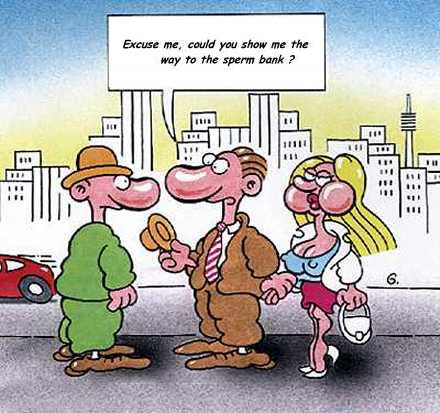 Cesta do spermobanky?