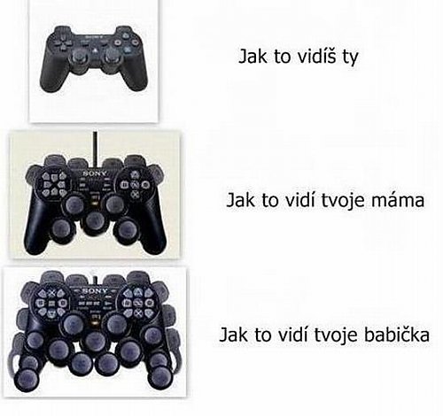 jak to vidí... Joystick