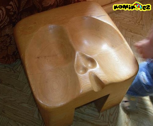 Konečně pořádná židle pro muže