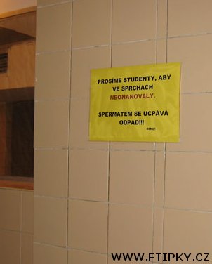 Koupelna brněnských kolejí