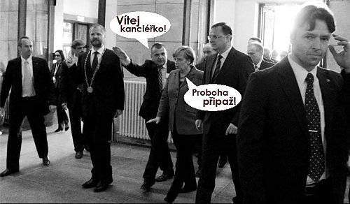 Merkelova v Praze