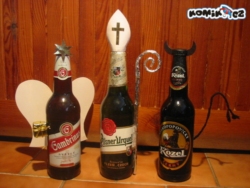 Mikuláš, čert a anděl pro vás