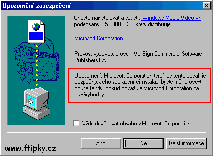 Nedůvěřujte Microsoftu