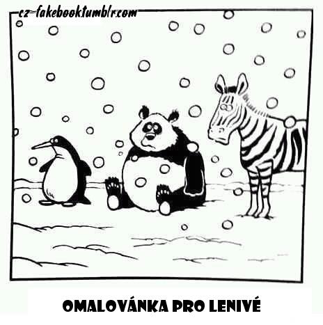 Omalovánka pro lenivé