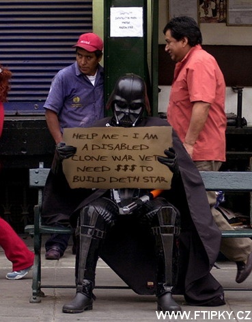 Originální žebrák