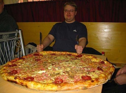 Pizza, dáte si malou svačinku