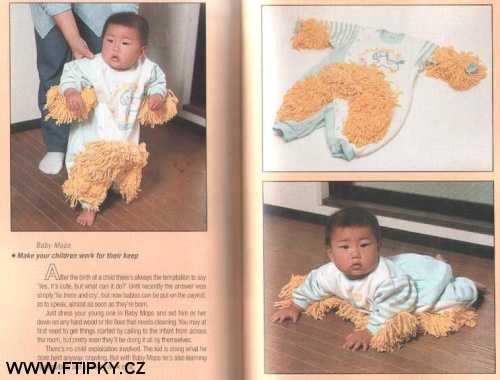 Praktický obleček pro děcka