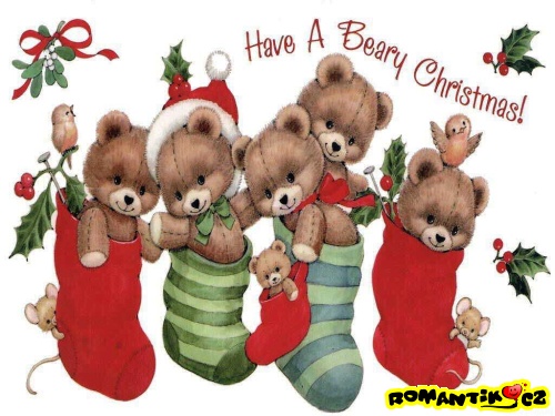 Přejeme medvědí vánoce