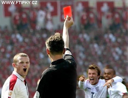 Rooney - červená karta