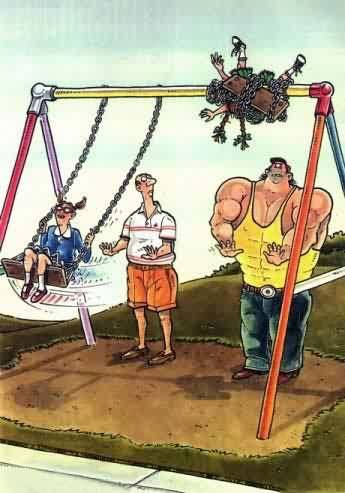 Silák by neměl houpat děti